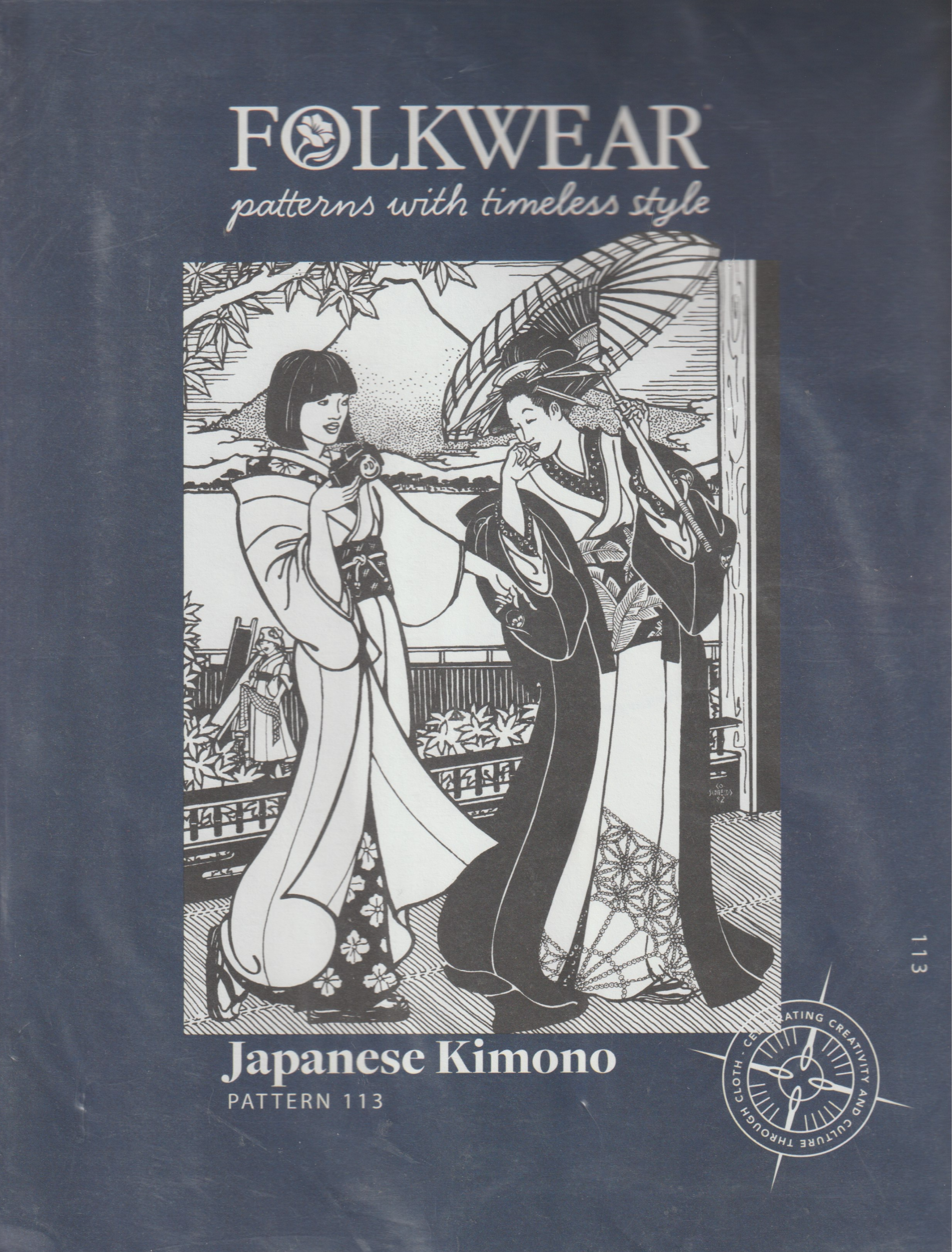 Folkwear #113 Japanese Kimono