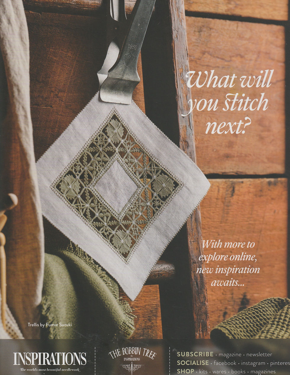 Back of magazine