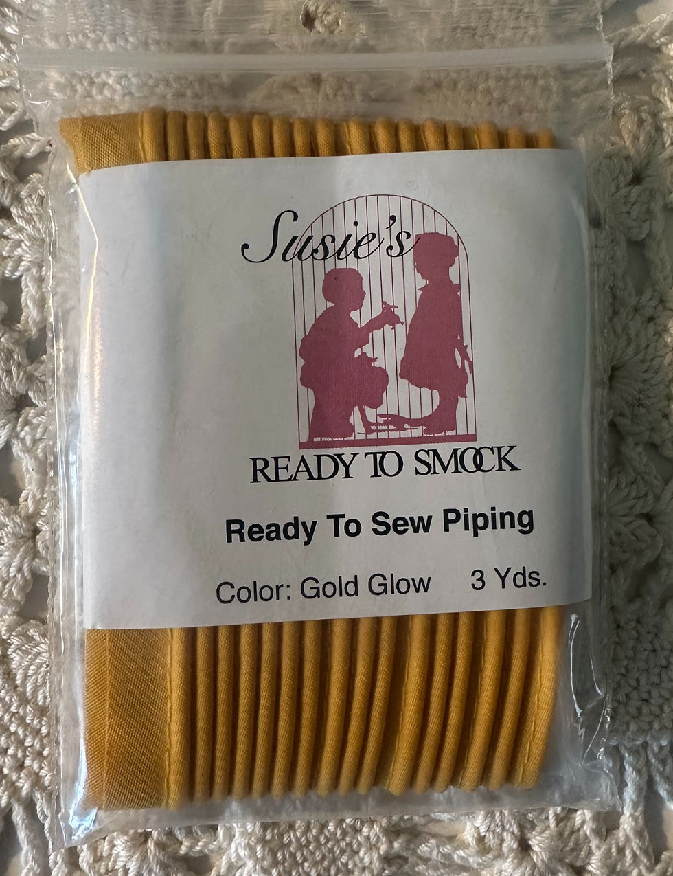 Thumbnail: Susie's Ready to Sew Piping - Tangerine, Gold Glow, Slicker & Lemon Ice