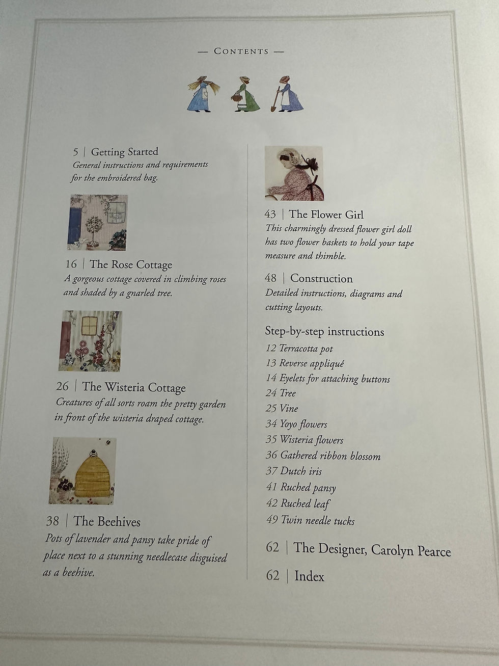 Thumbnail: The Embroidered Village Bag by Carolyn Pearce