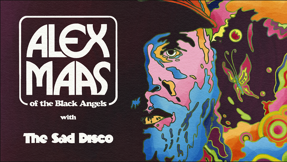 Alex Maas with The Sad Disco