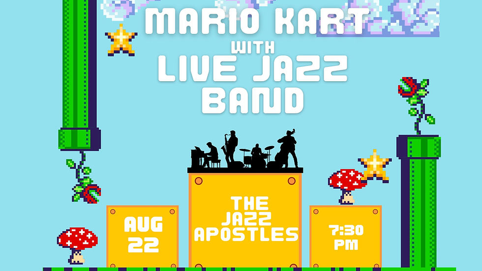 Mario Kart with Live Jazz Band