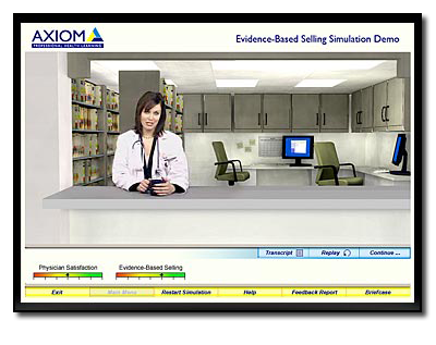Axiom Pharma Sales Simulation