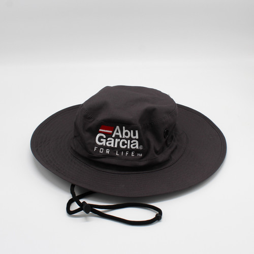 Abu Garcia Ripstop Bush Hat Wide Brim Grey | Bilimoria Fishing