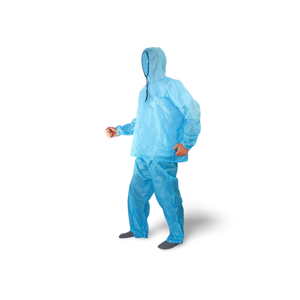 Thumbnail: PARACHUTE RAINSUIT WATERPROOF 2PC