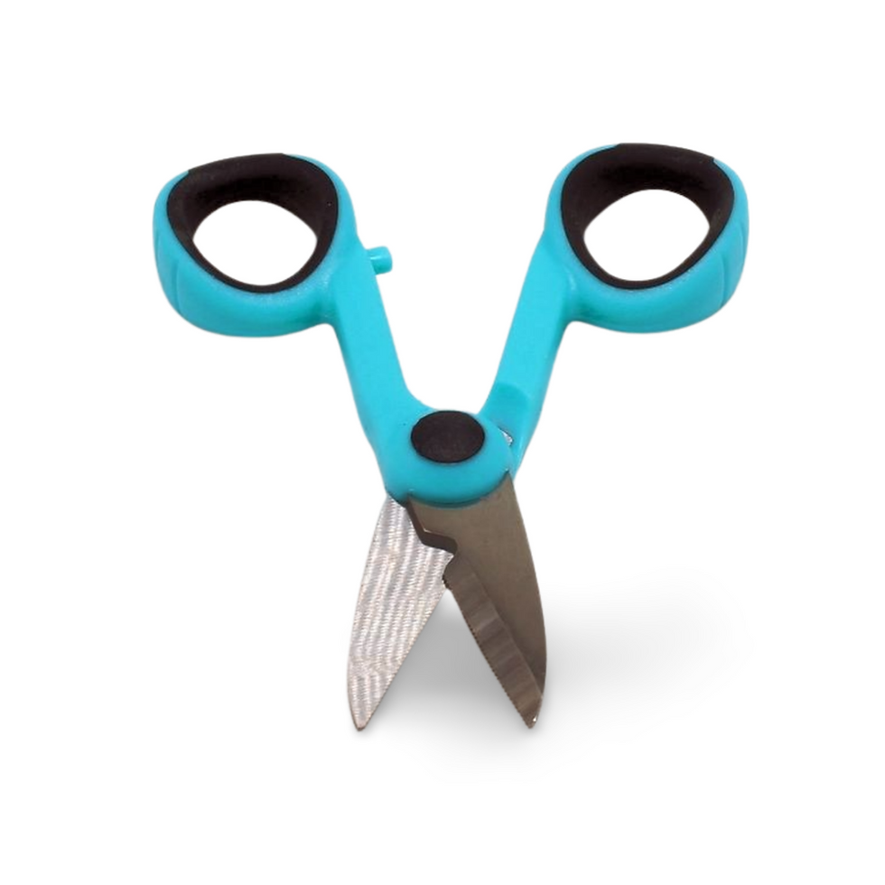 Thumbnail: Medium scissors with black and yellow handle