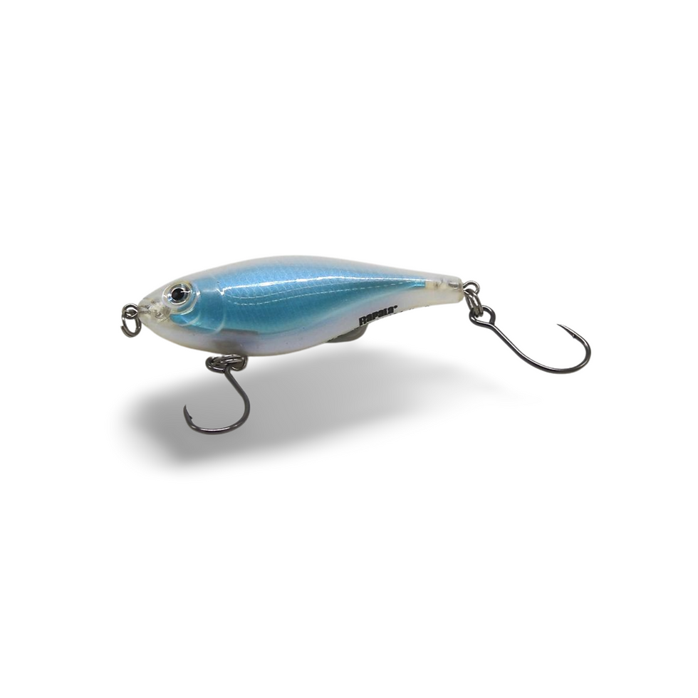 Thumbnail: Rapala X-rap Twitchin' Mullet: Albino Shiner