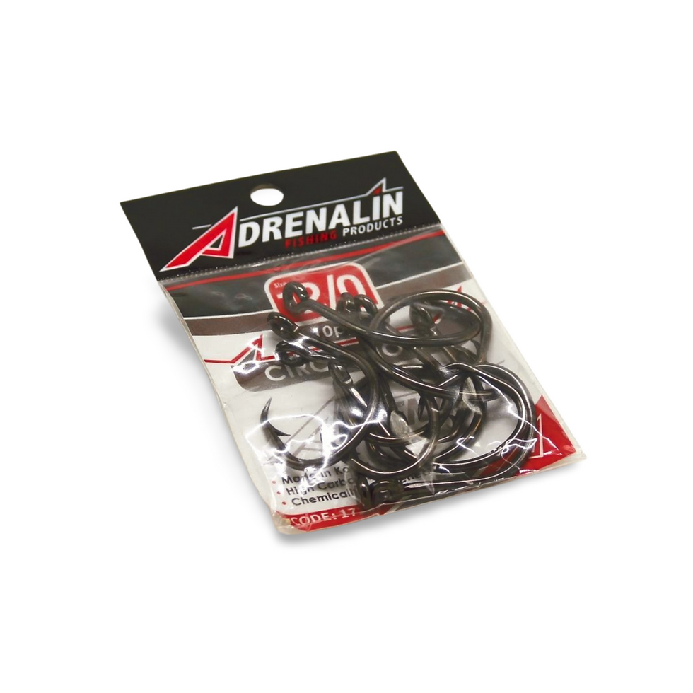 Thumbnail: Bulk Deals: 3x Adrenalin Circle Hooks 10/0