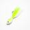 Thumbnail: Dirty Prawn Bucktail Jig: Chartreuse White