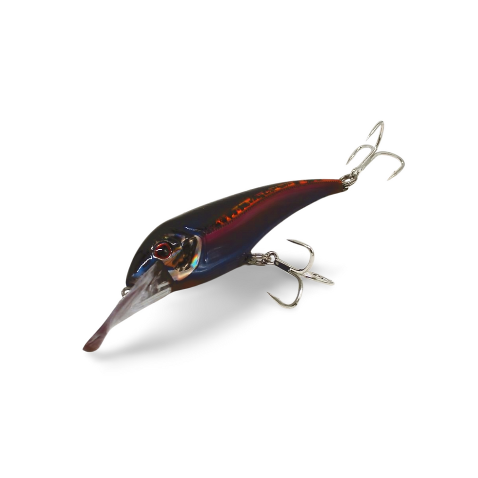 Nomad DTX Minnow Floating: Red Bait