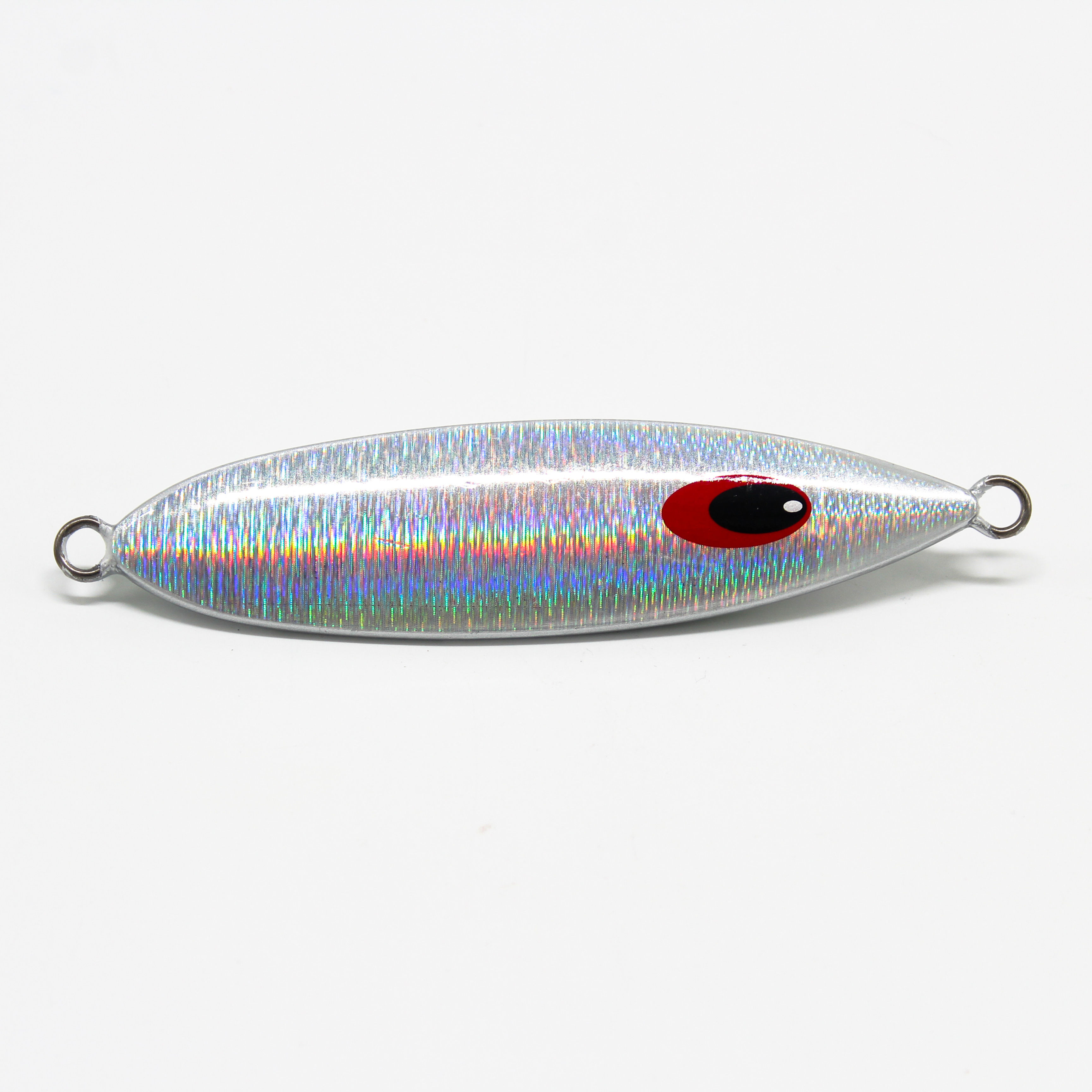Noeby Slow Pitch Jigging Bait: Chrome Tiger