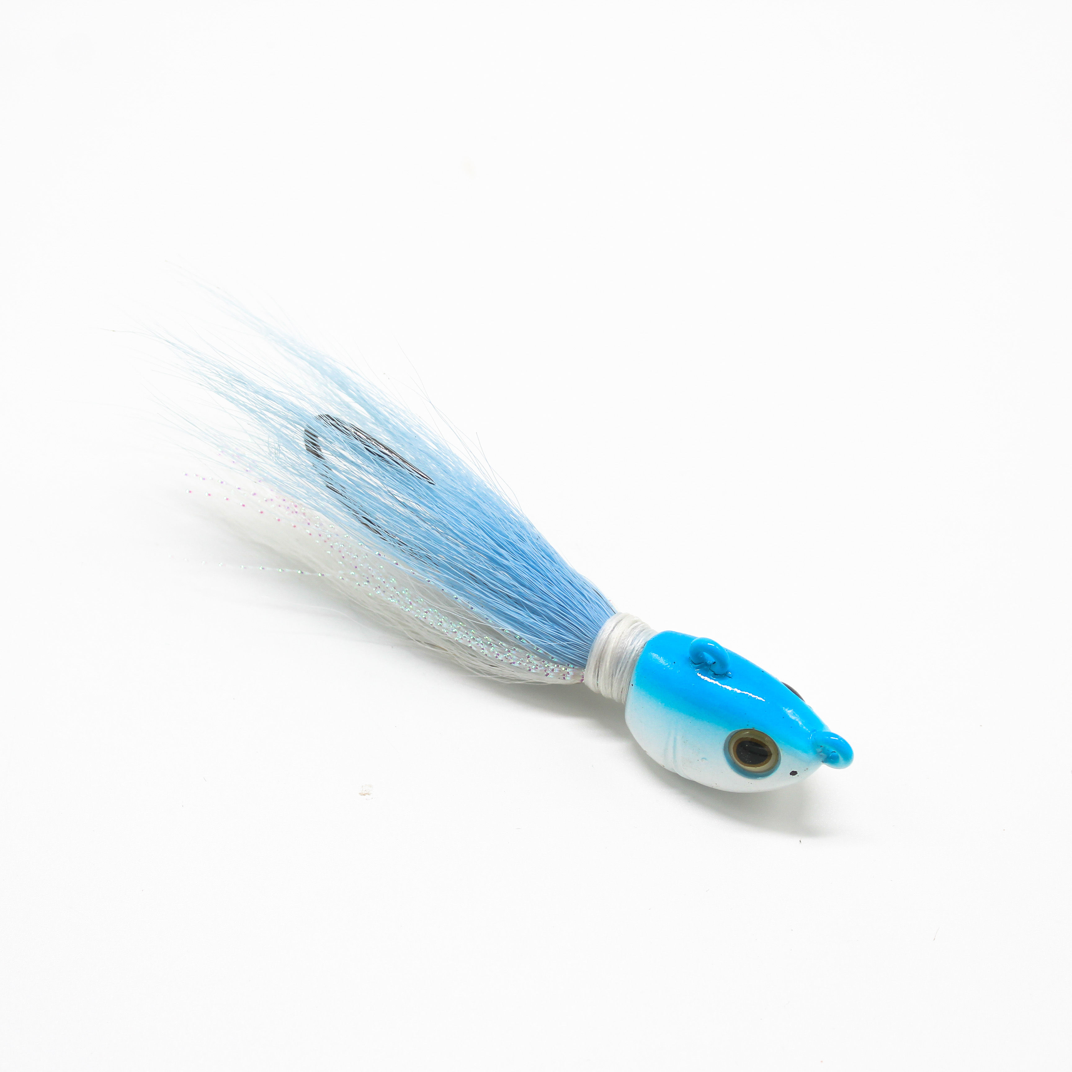 Berkley Fusion Bucktail: Blue White / Pink
