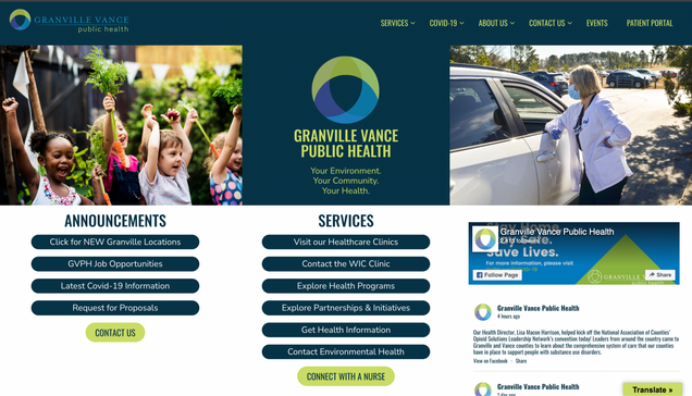 granville vance public health department 