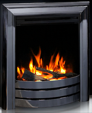 Flavel Proflame SSL Opulence Black Nickel - Electric Fire