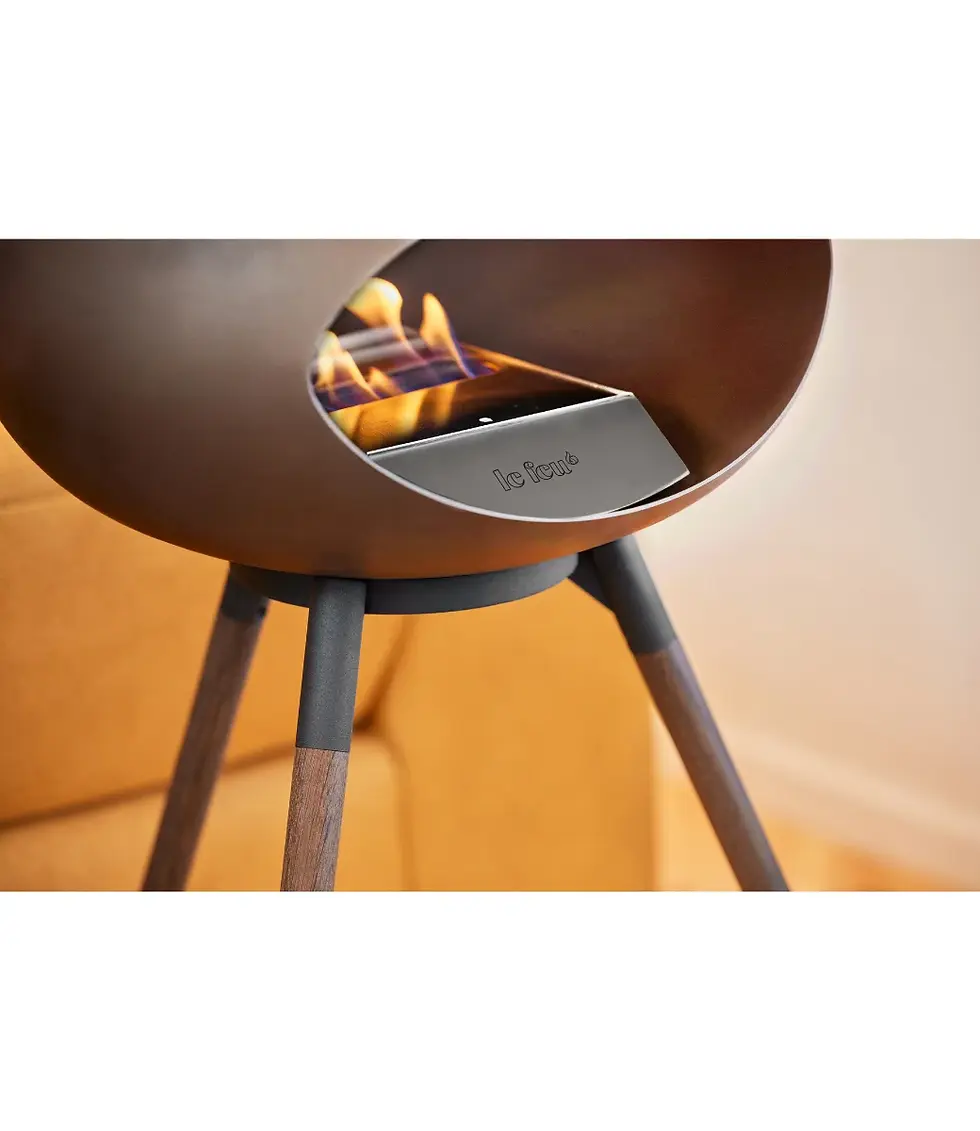 Thumbnail: Le Feu Mocca Ground Wood High Bioethanol Fire
