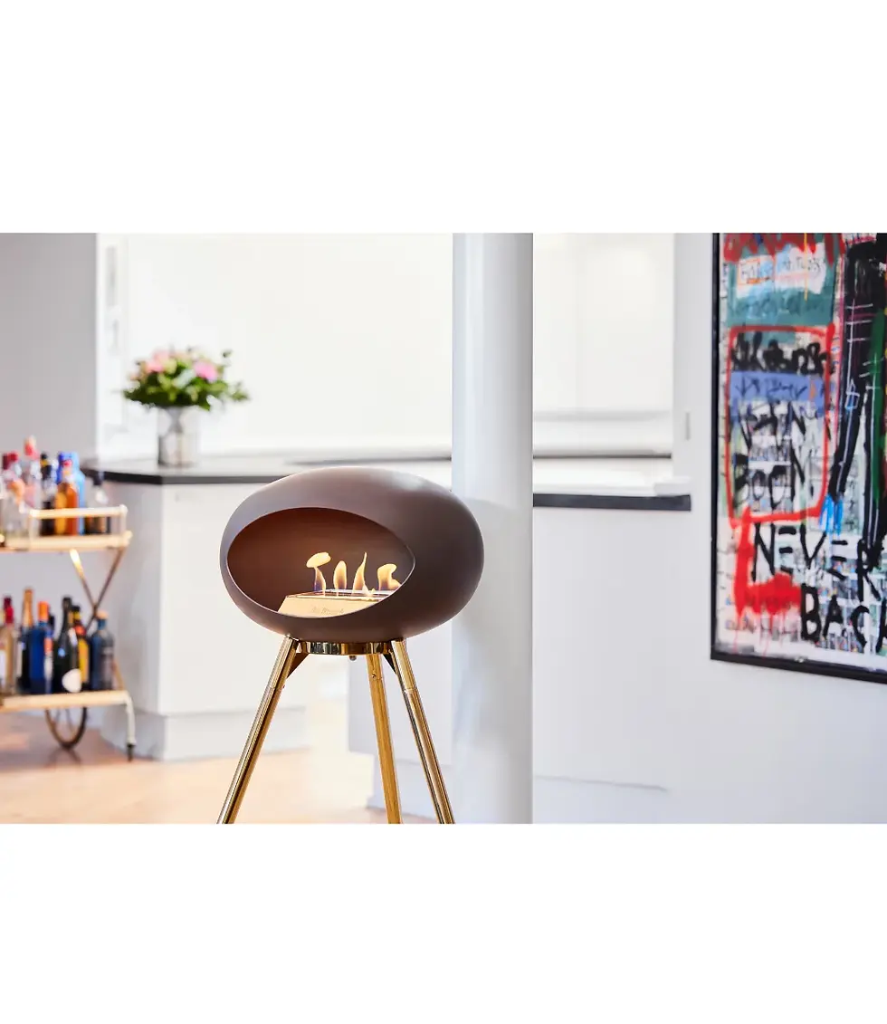 Thumbnail: Le Feu Mocca Ground Wood High Bioethanol Fire
