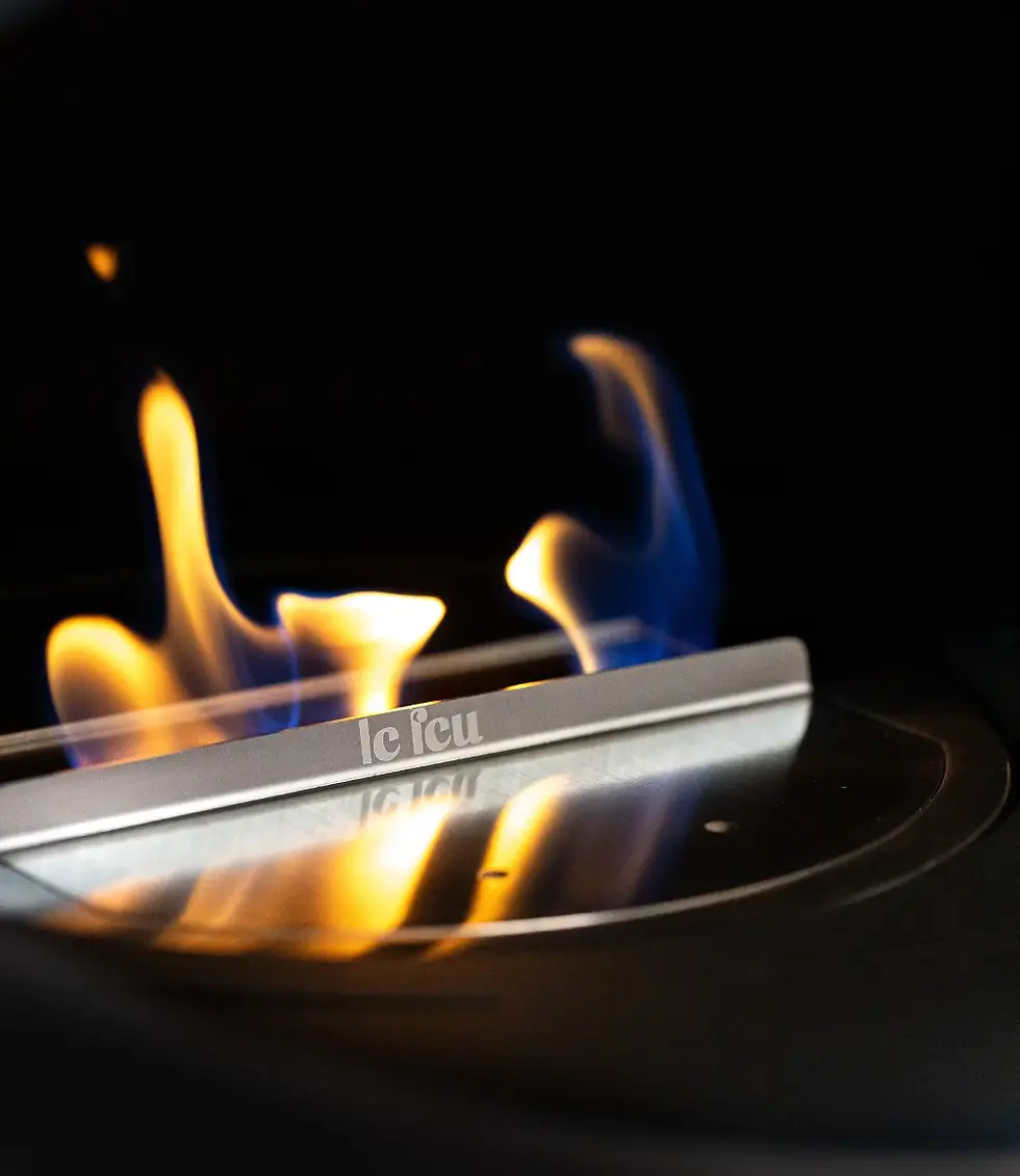 Thumbnail: Le Feu Dome 625 - Black Ground Steel High 