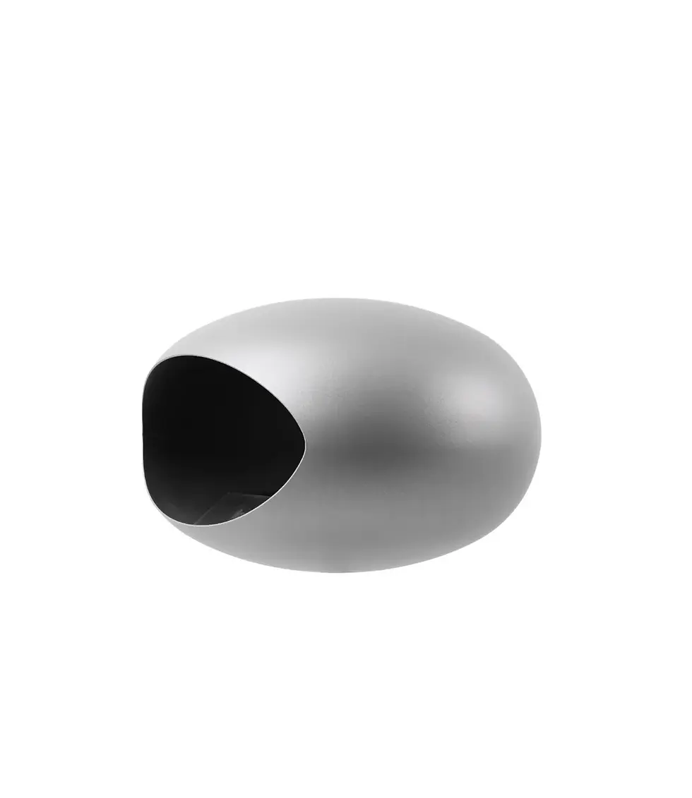 Thumbnail: Le Feu Nickel Ground Steel High Bioethanol Fire