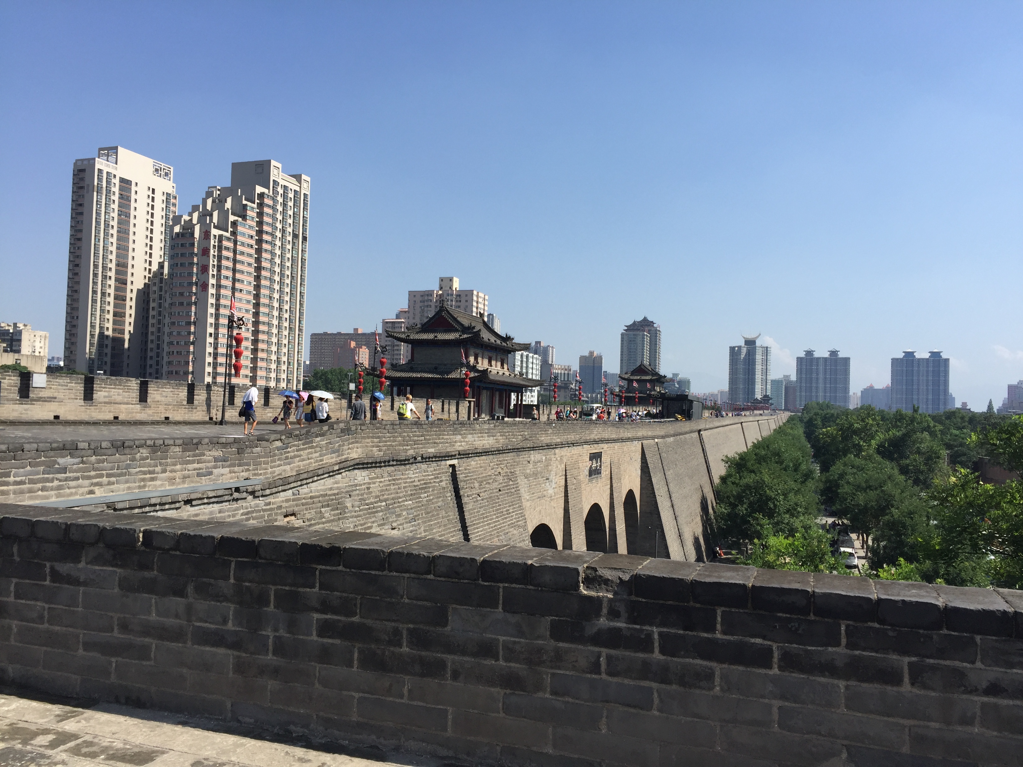 Xian ancient wall bike ride IMG_5094