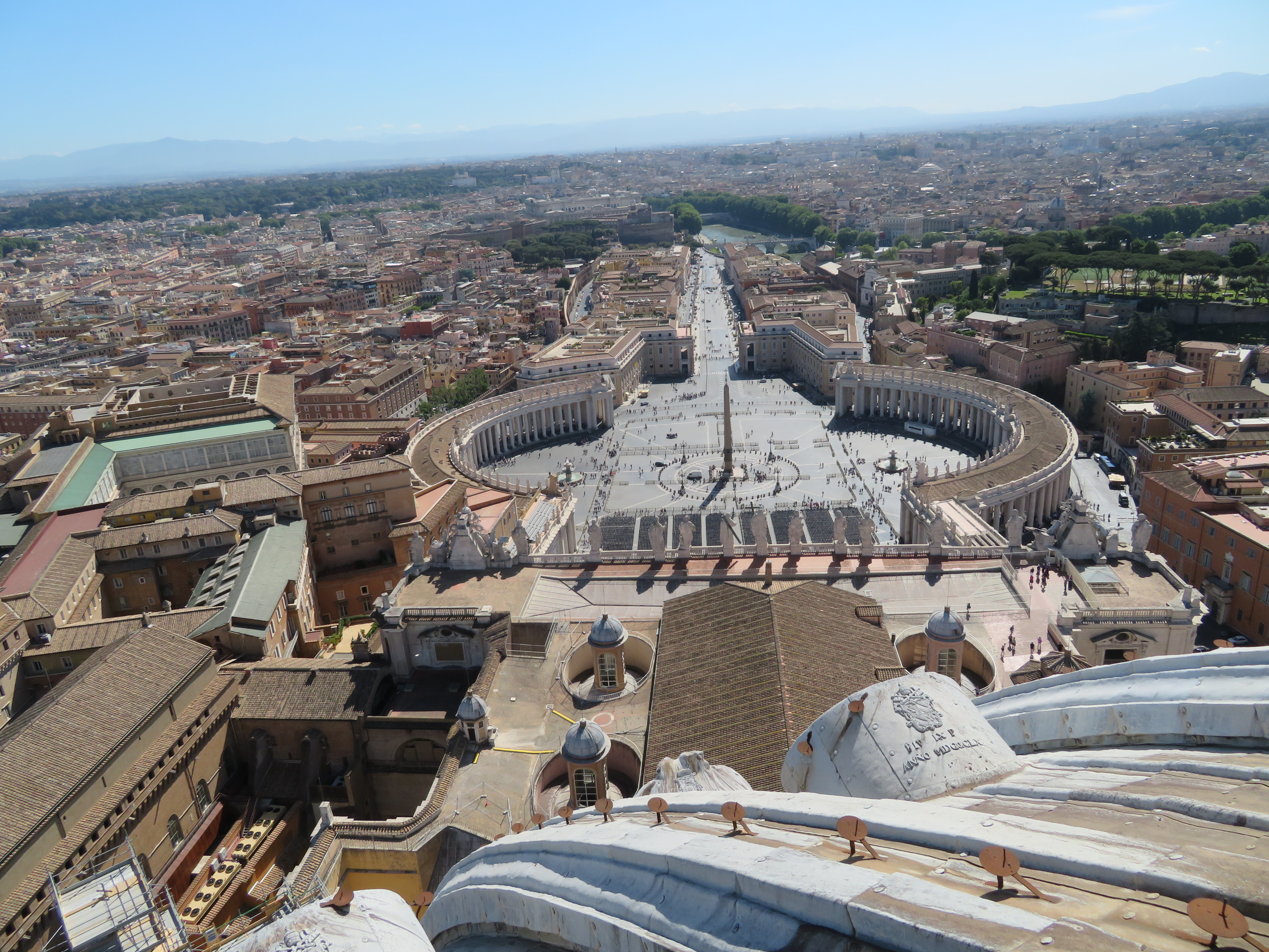 Rome Vatican City from St. Peter's Basilica dome 2017-05-14 053