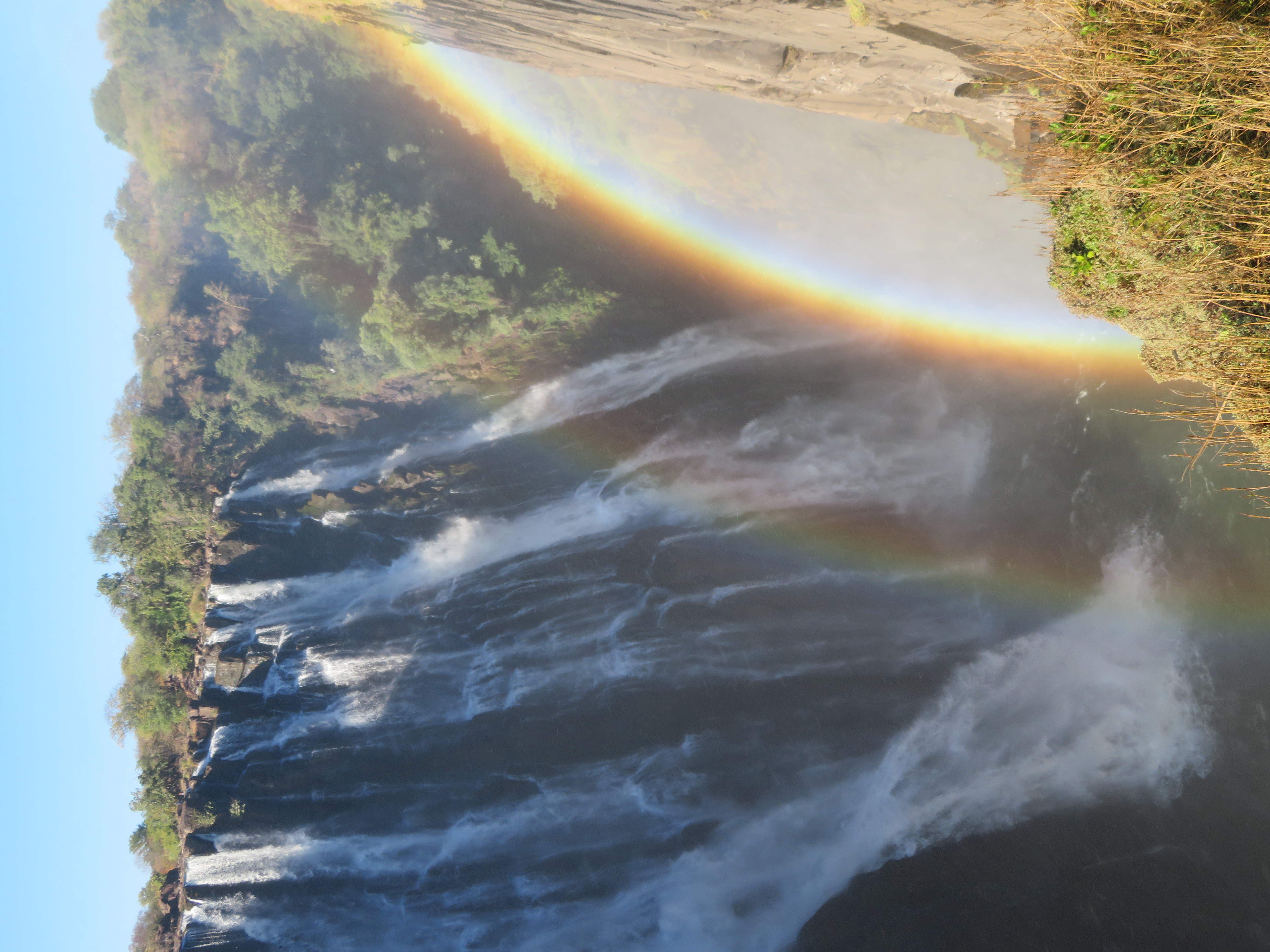 2019 Africa Victoria Falls Zimbabwe side