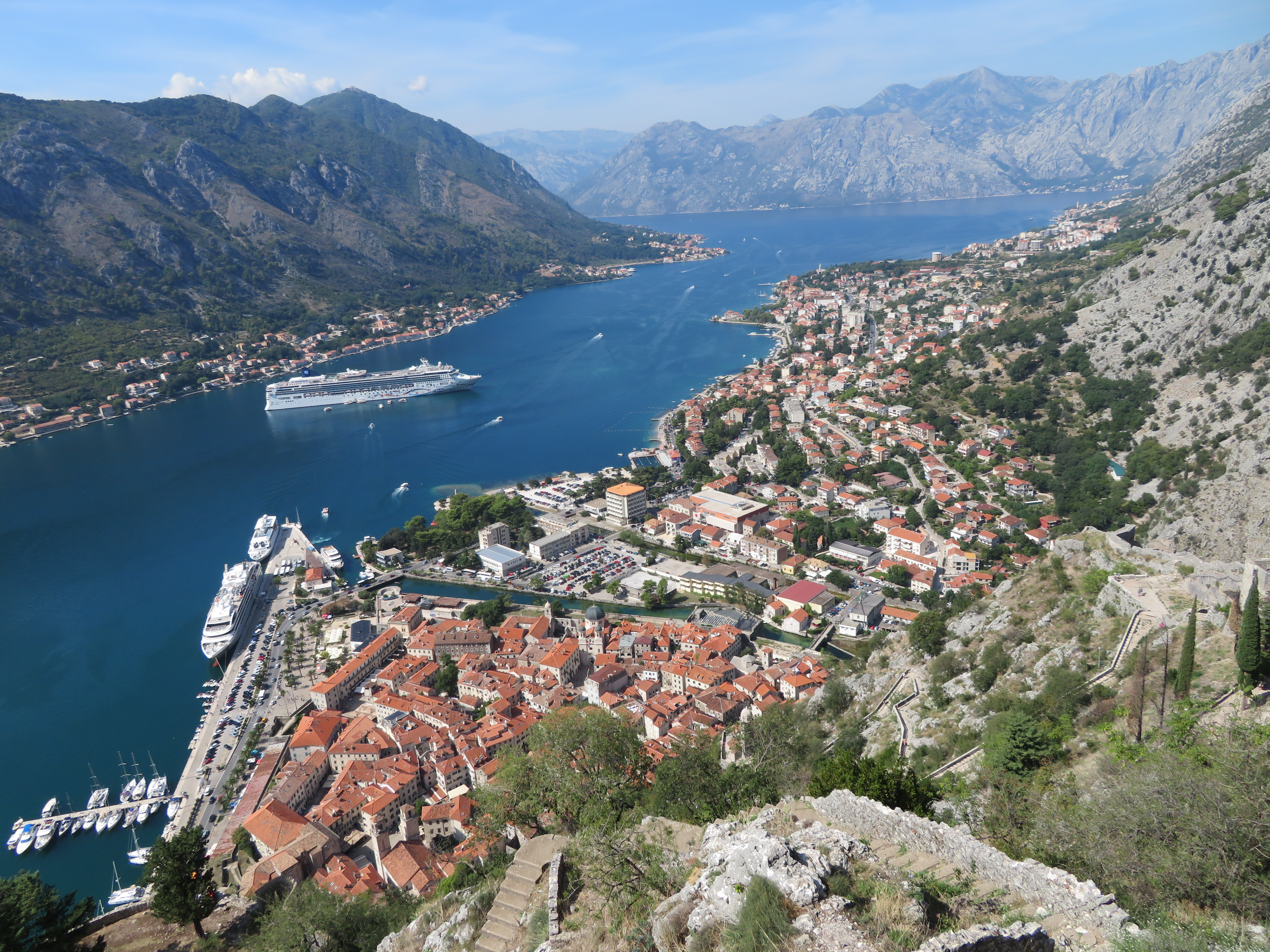 2018 Kotor, Montenegro fortress