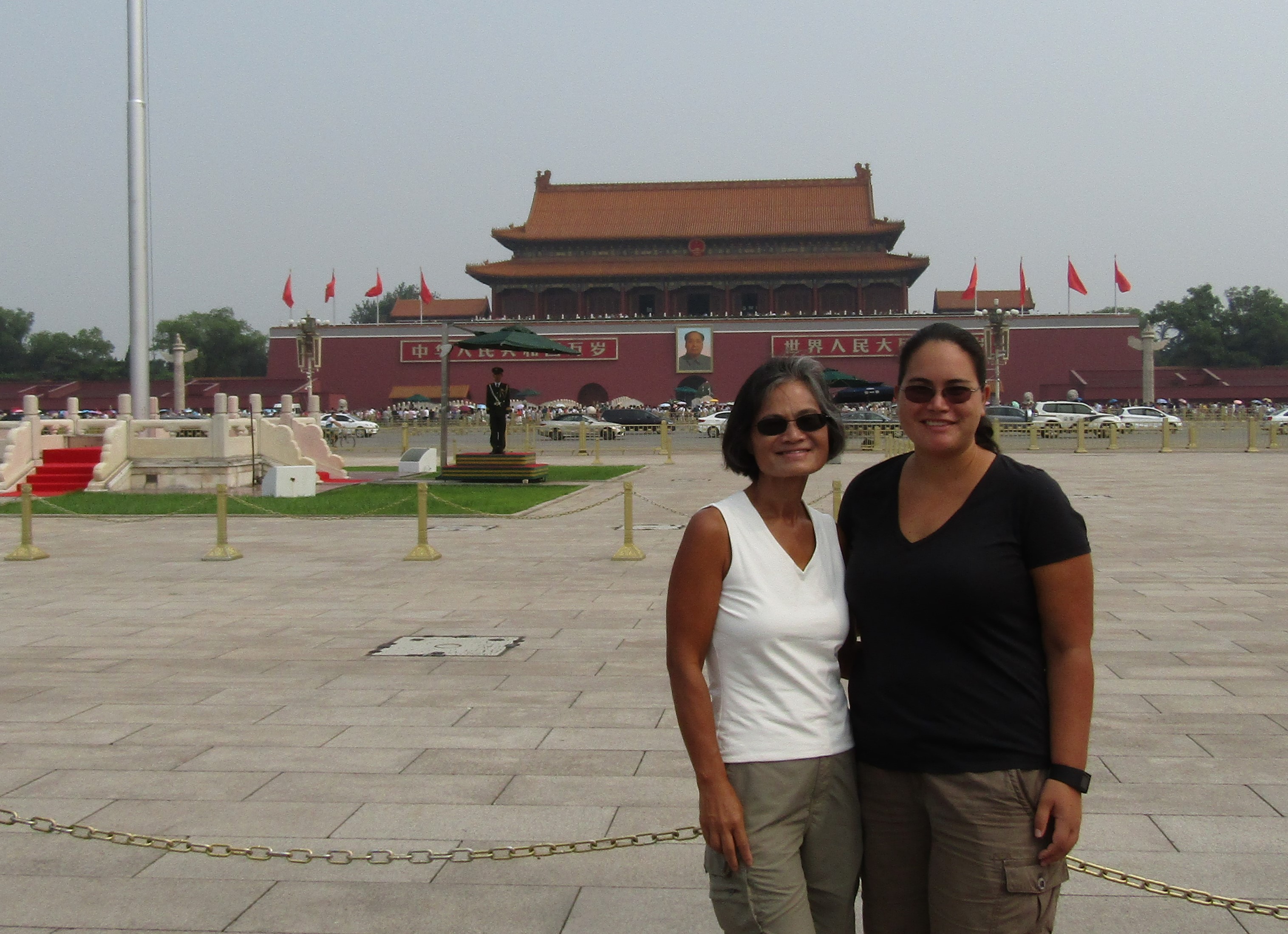 Beijing Tiananmen Square and Mao gate best 2016-07-16 017
