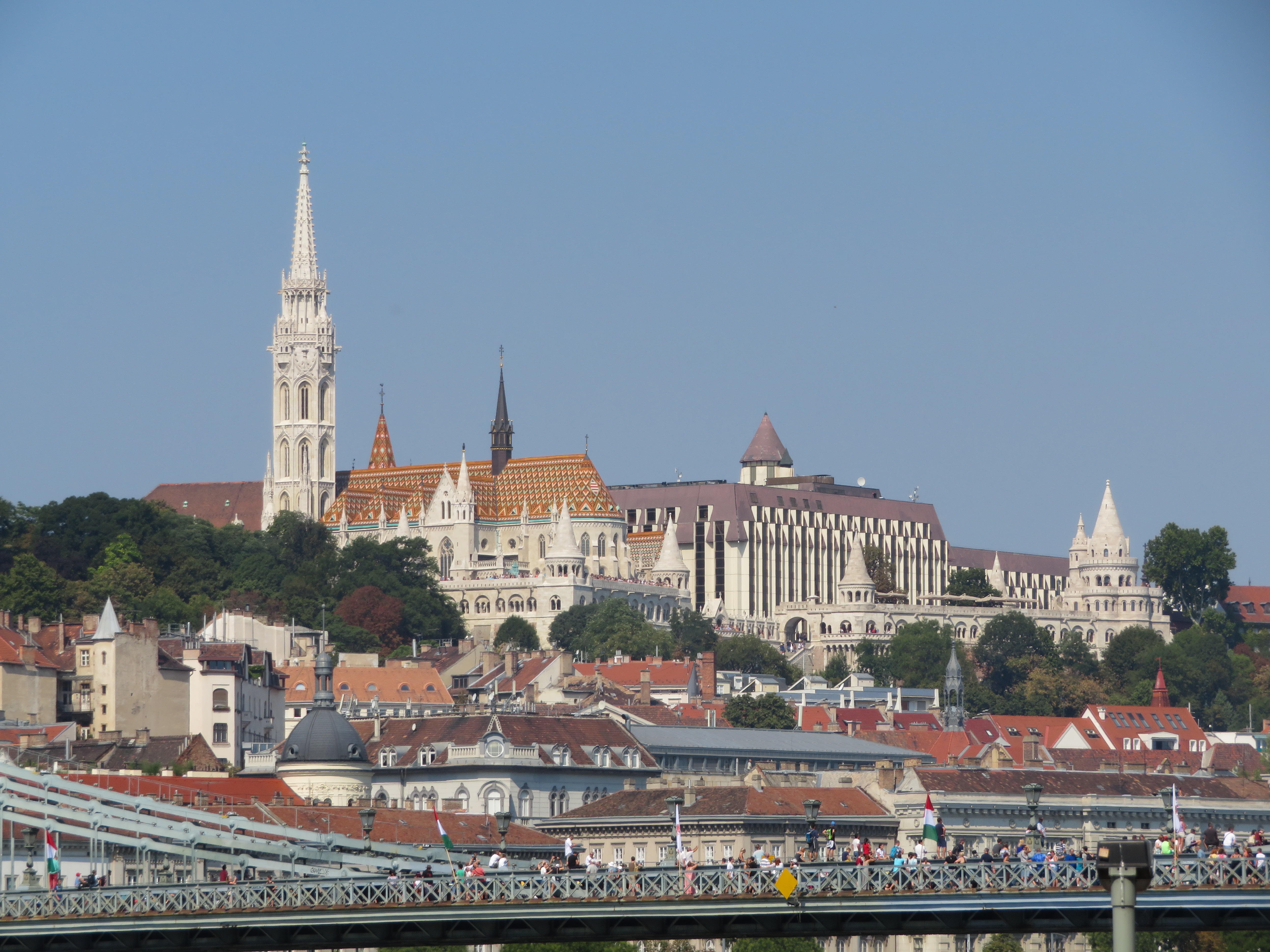 2018 Budapest view of Buda St