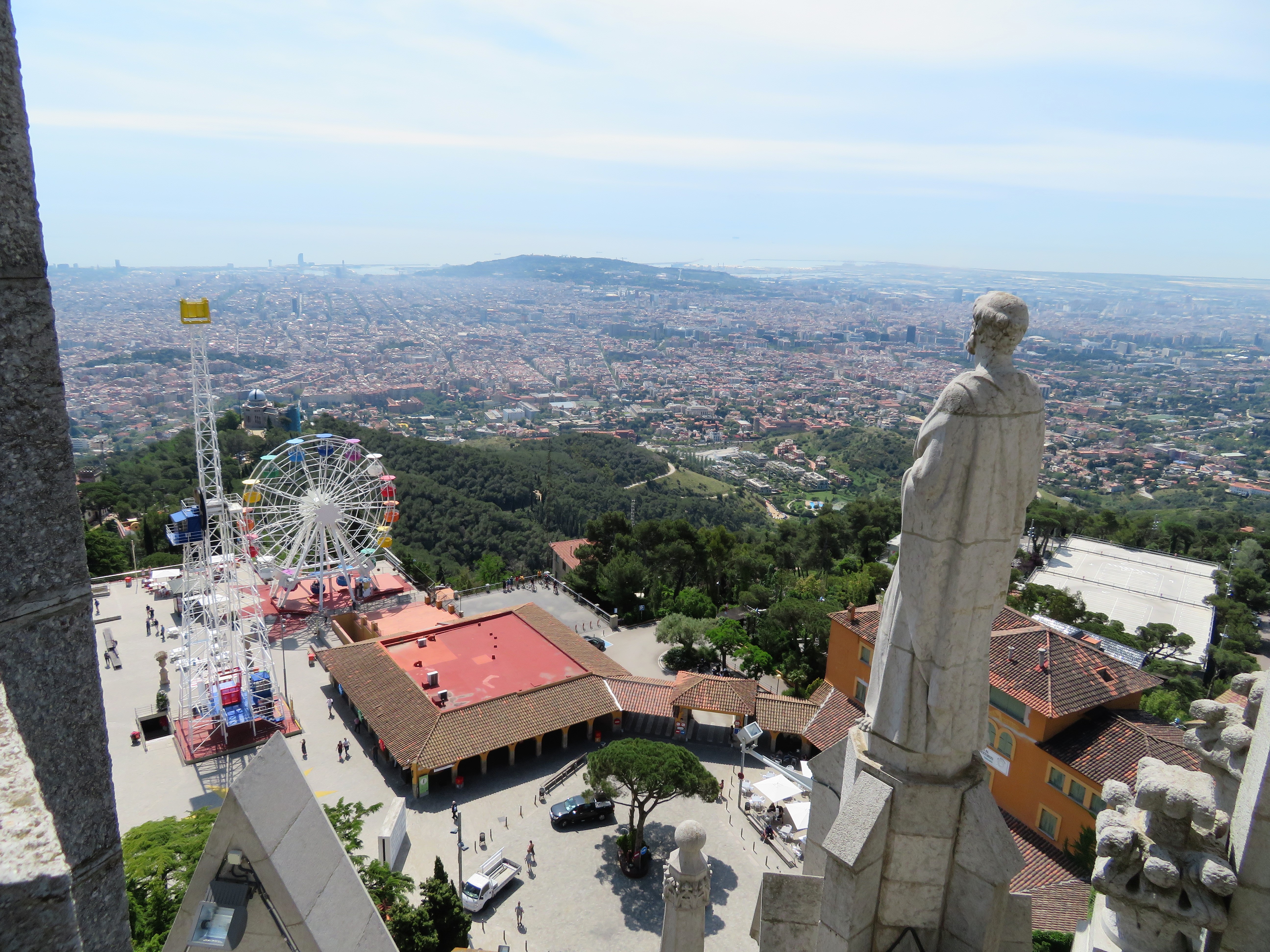 Barcelona Tibidabo Expiatory Church views best 2017-05-17 195