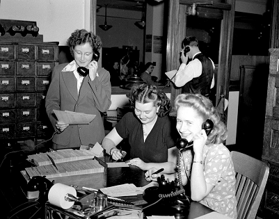 Women Working Oldschool