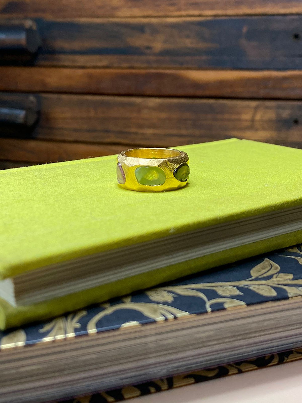 Thumbnail: Sankara Mix Color Tourmaline Gold Plated #3