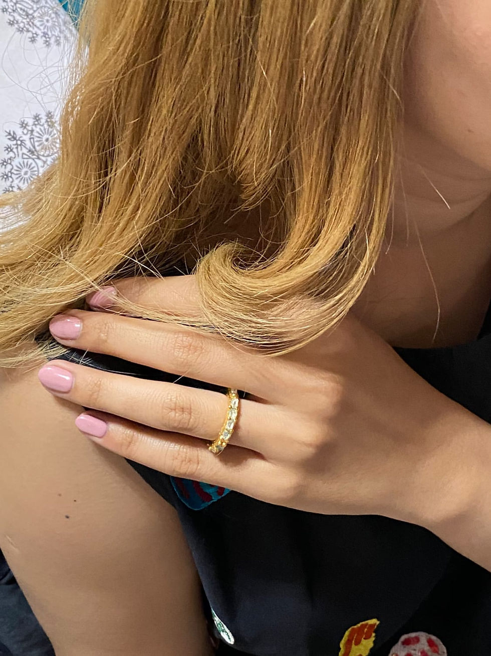 Thumbnail: AMERTA Herkimer Diamonds 24k Gold Plated