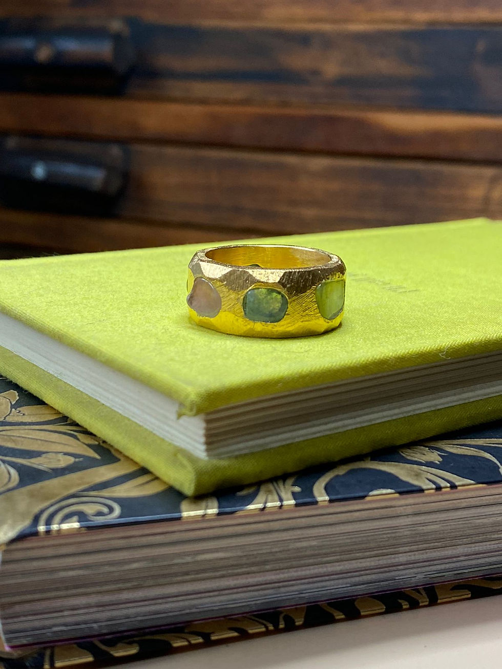 Thumbnail: Sankara Mix Color Tourmaline Gold Plated #1