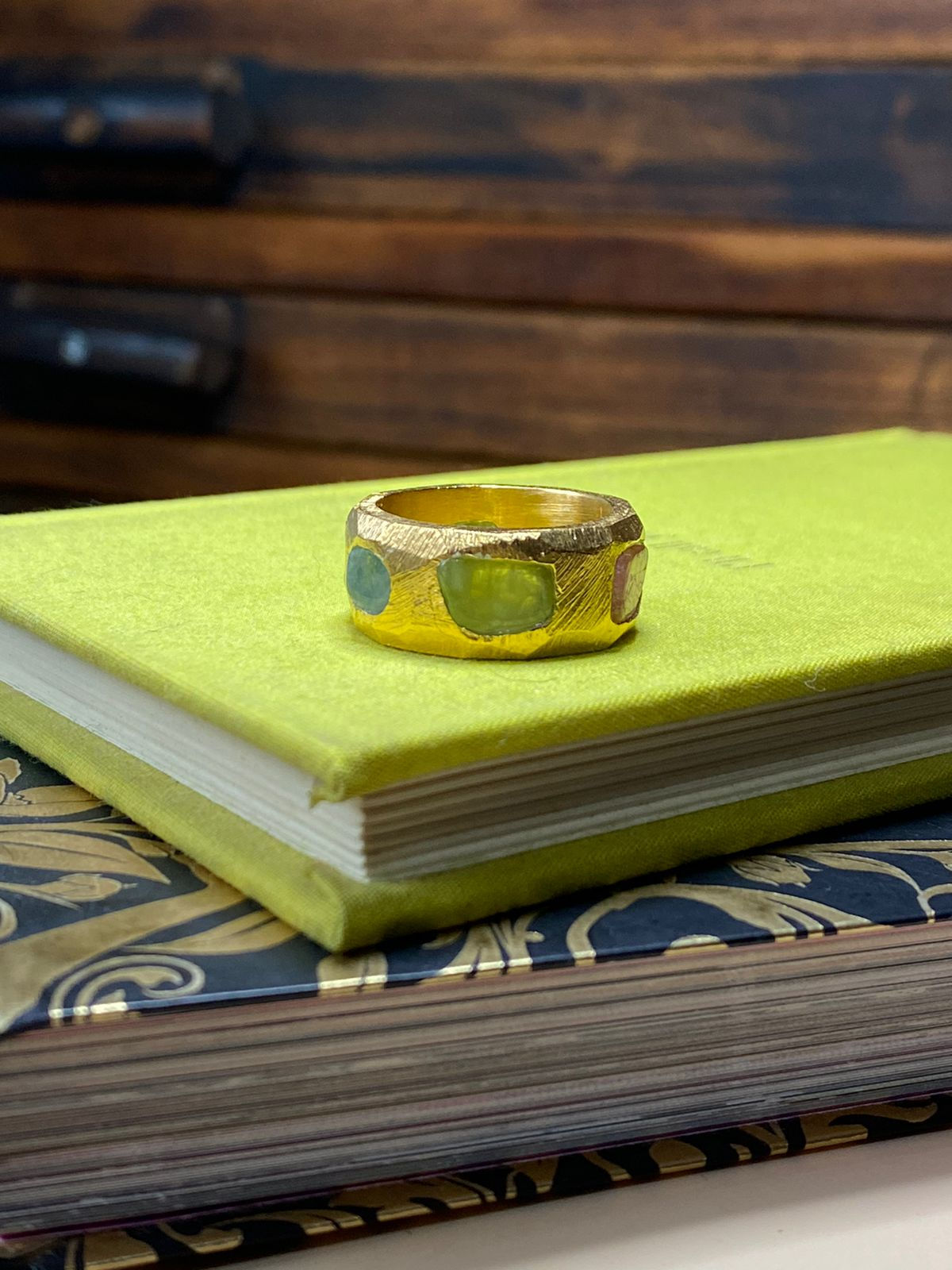 Sankara Mix Color Tourmaline Gold Plated #1