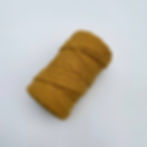 Miniatura: Cordão de algodão trançado 4mm (com alma) - 50 metros - Mostarda