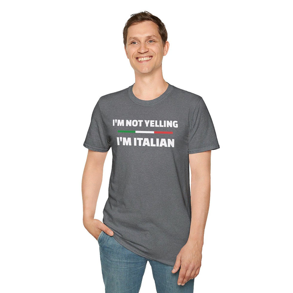 Thumbnail: I'm Not Yelling, I'm Italian T-Shirt