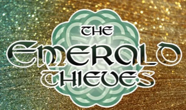 Emerald Thieves Glitter Logo