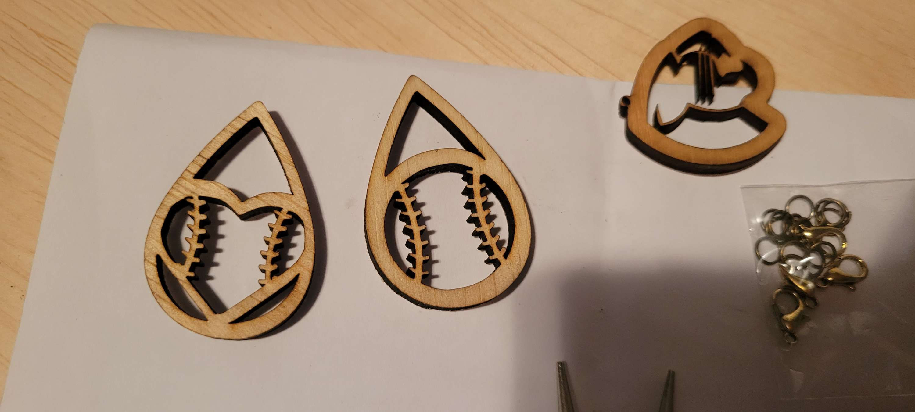 Wooden Earrings