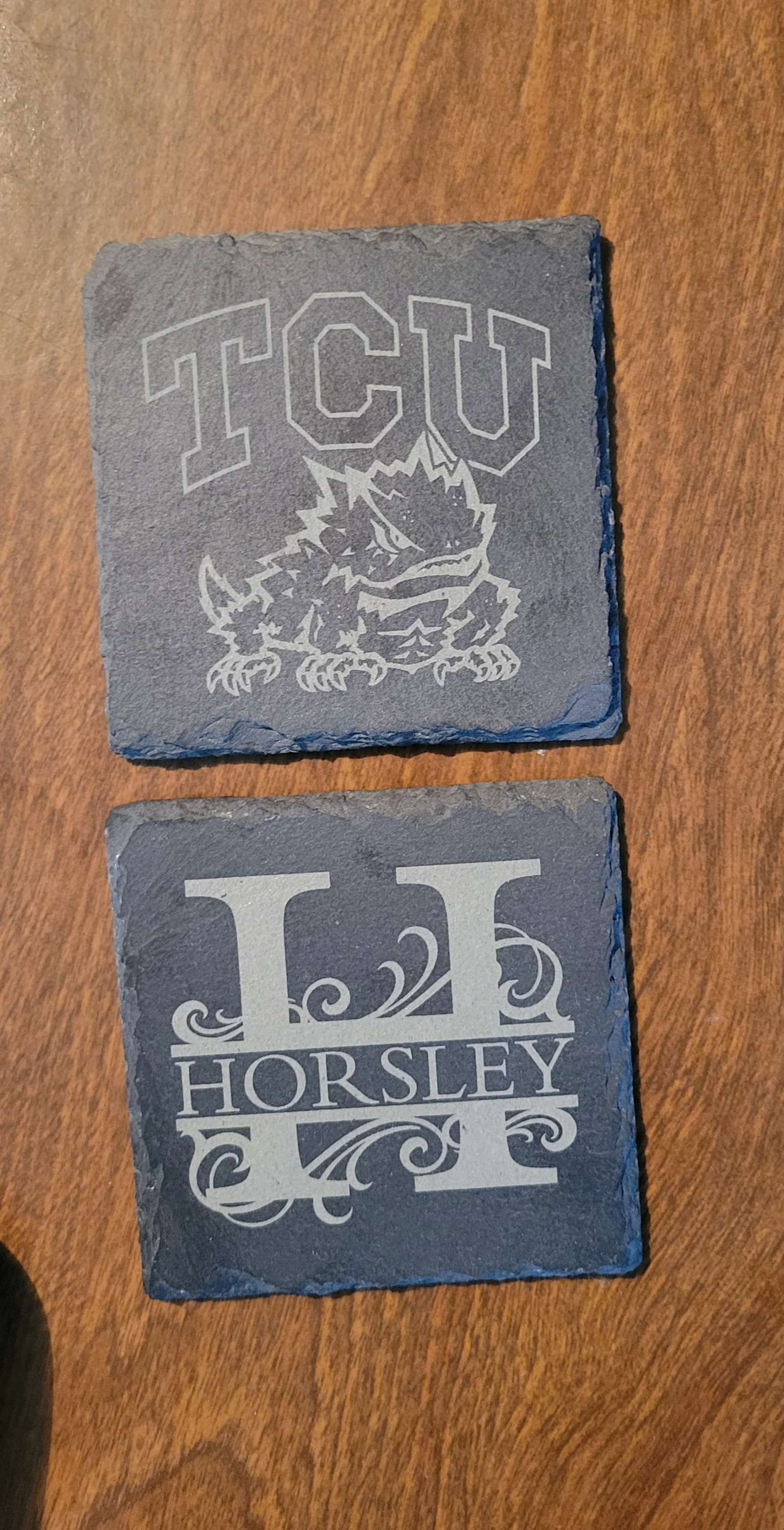 Custom Slate Coaster Single