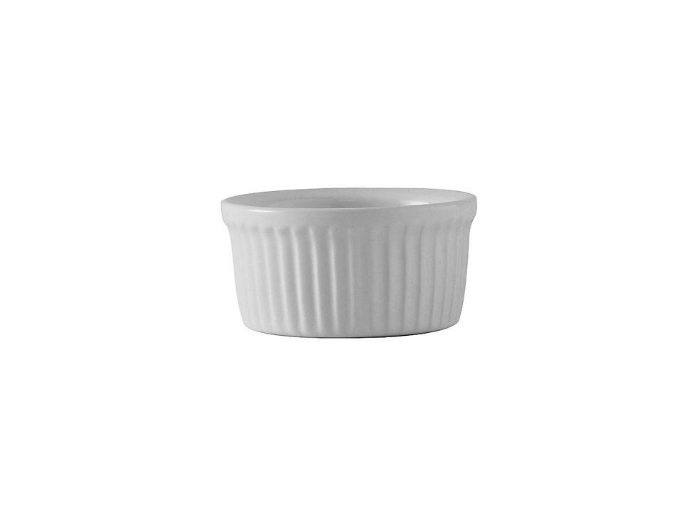 Ramekins Ramekin Fluted 3-1/2oz