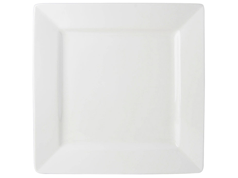 Napa Square Plate 12-1/8"