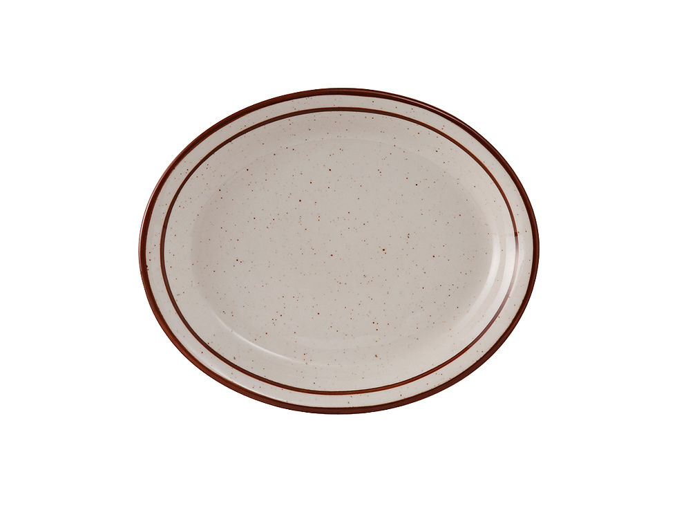 Bahamas Oval Platter 8-1/2"