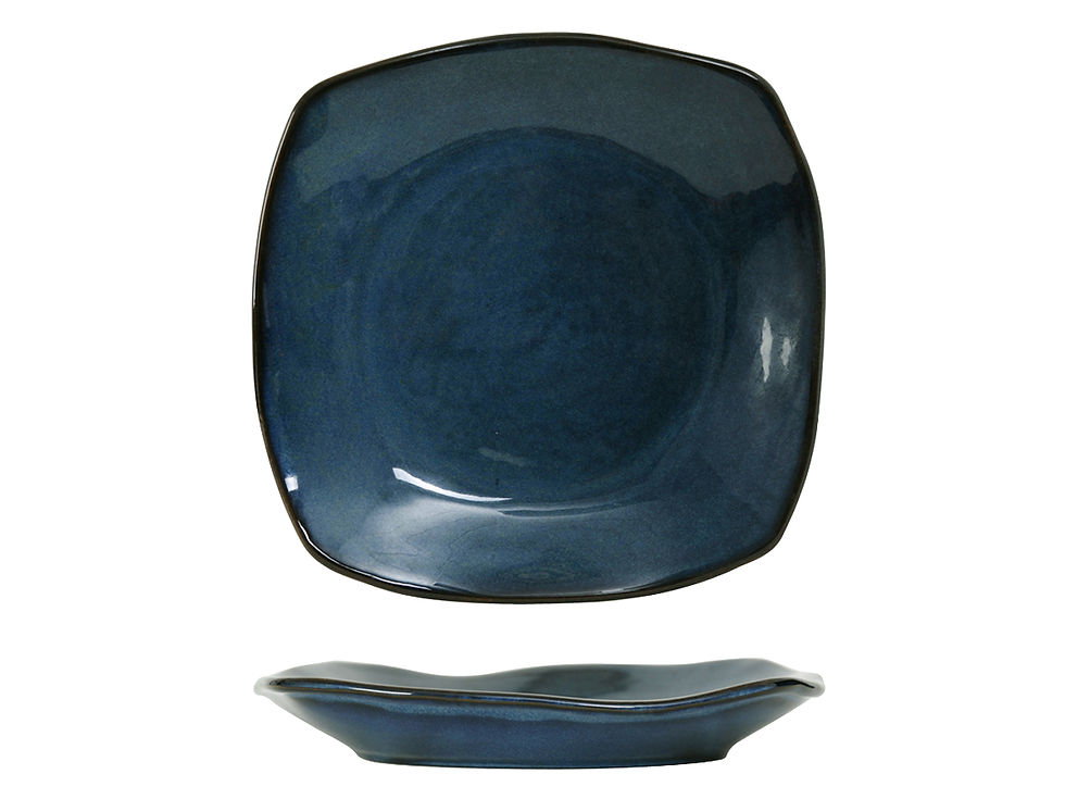 Artisan Square Pasta Plate 21oz