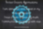 Throat chakra image and throat chakra affirmations