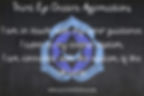 Third eye chakra image and third eye chakra affirmations