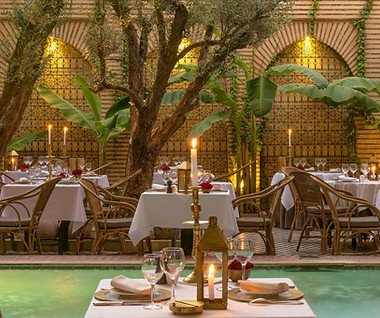 Restaurant romantique Marrakech