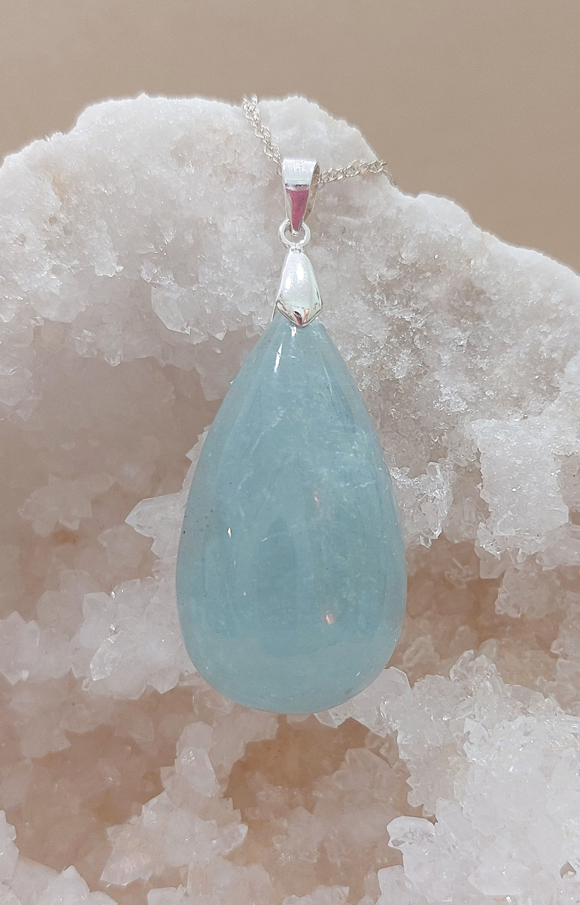 Colgante de Aguamarina