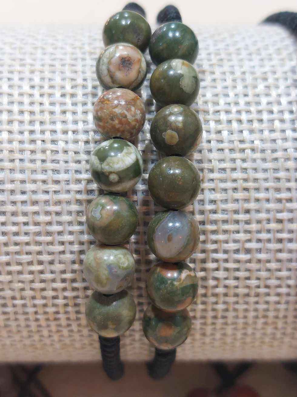 Thumbnail: Pulsera hilo bolita Minerales II