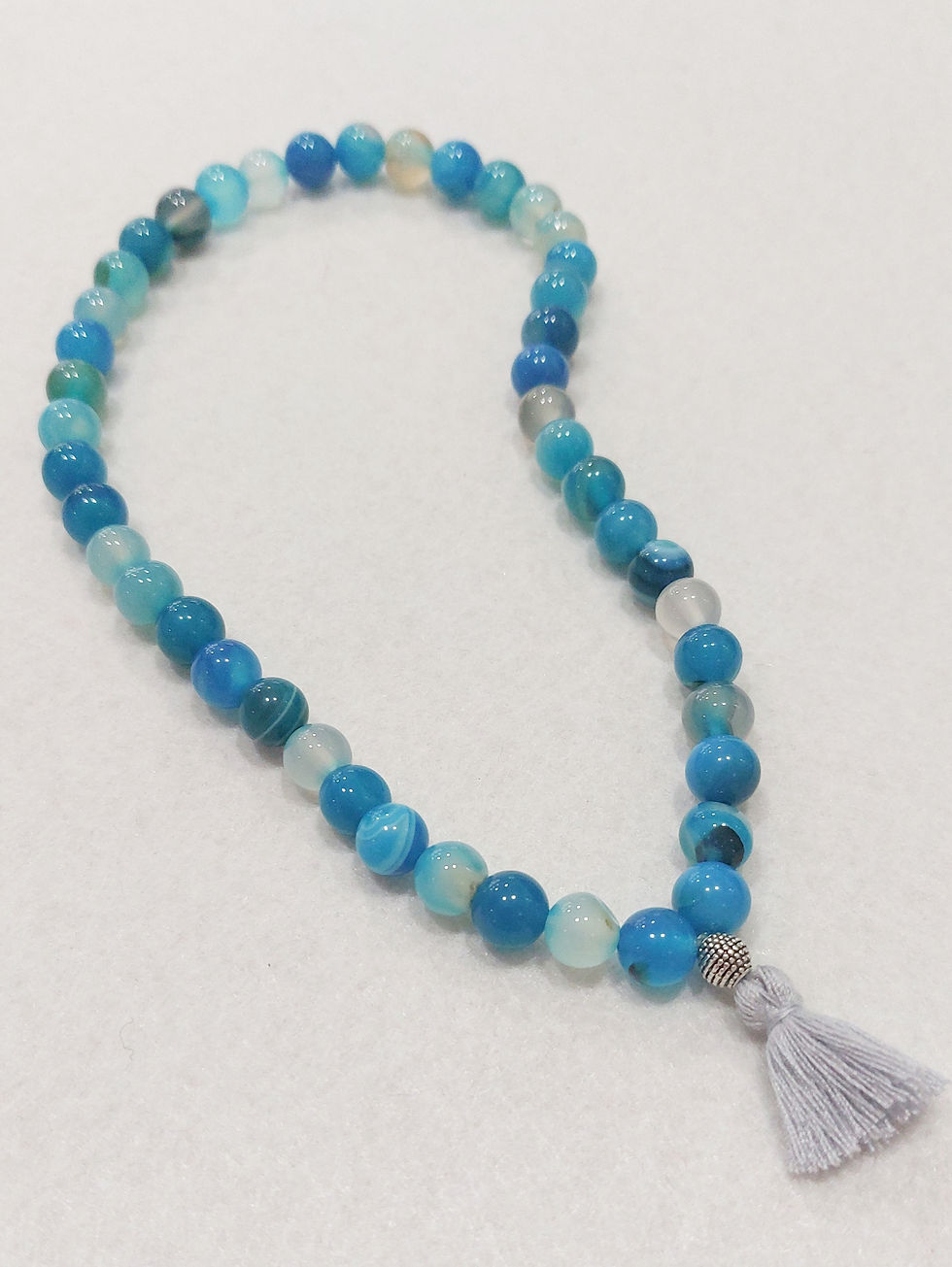 Miniatura: Pulsera para Códigos Sagrados Agata Azul