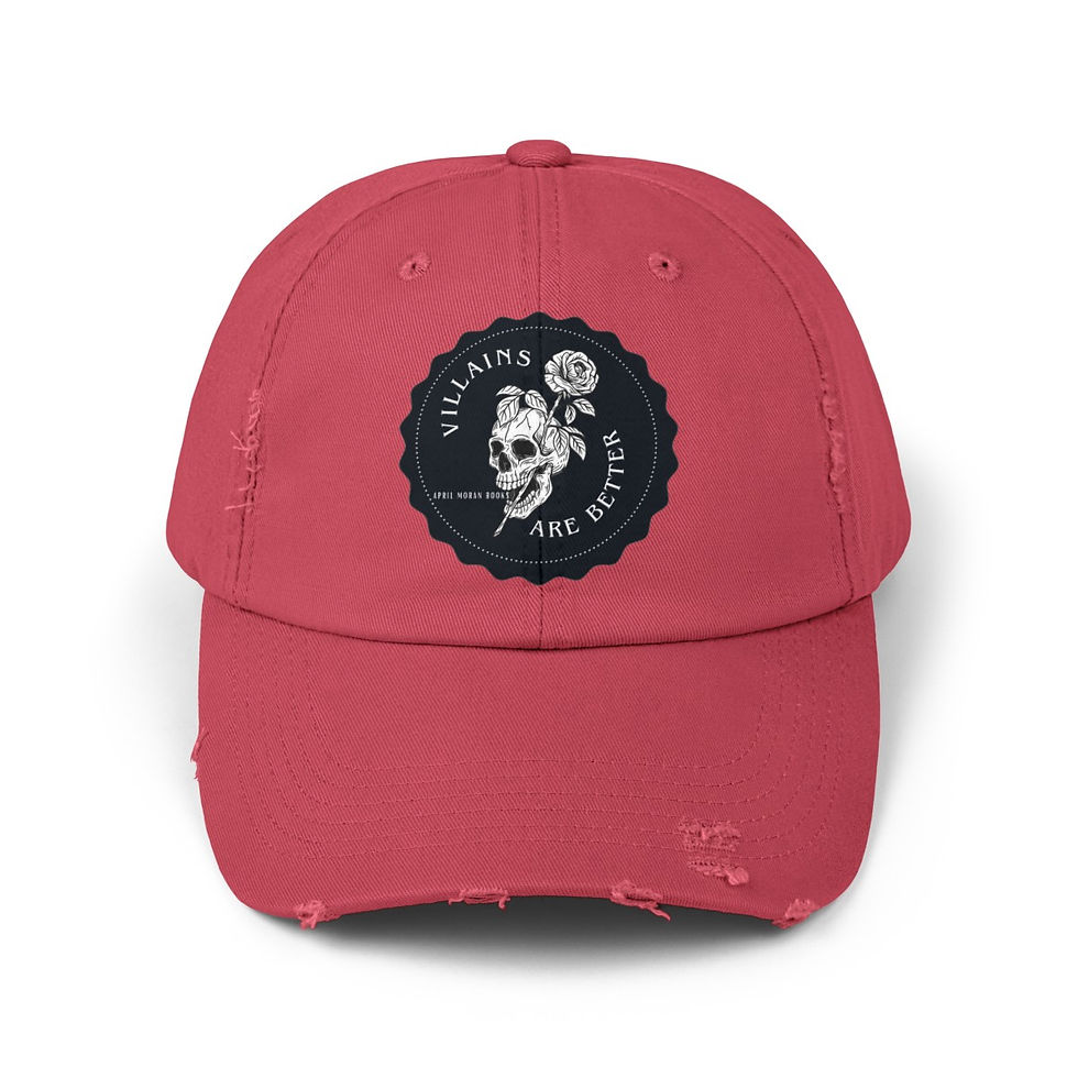 Thumbnail: Villains Are Better Unisex Distressed Cap